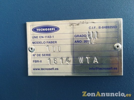 caja fuerte fbr-i-faber100 gºiii
